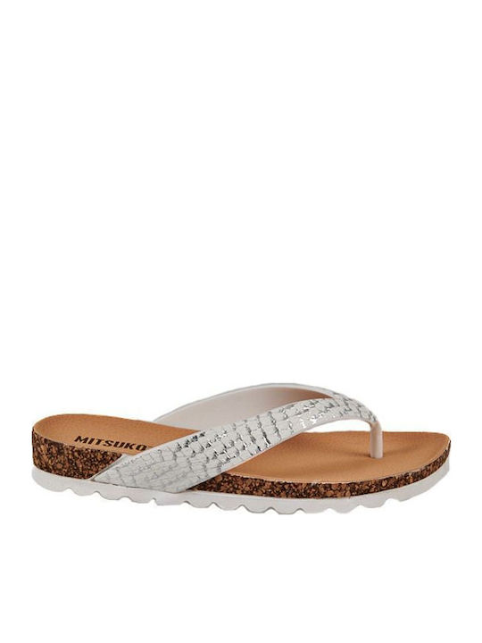Women's Flat Sandals White