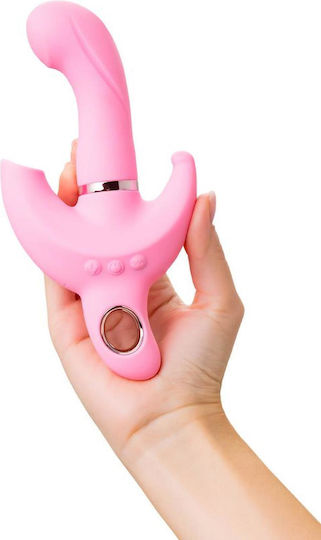 ToyFa Κλειτοριδικός Δονητής 19.5cm Ροζ