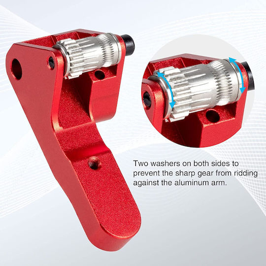 Accesorii Pentru Imprimante 3D Extruder Dual Gear Metal Tension Spring Ender 3 V2 Ender 3 Pro Ender 3 Neo Series Ender 5 Series Cr10 Voxelab Aquila 3d Printer Tpu Compatibil