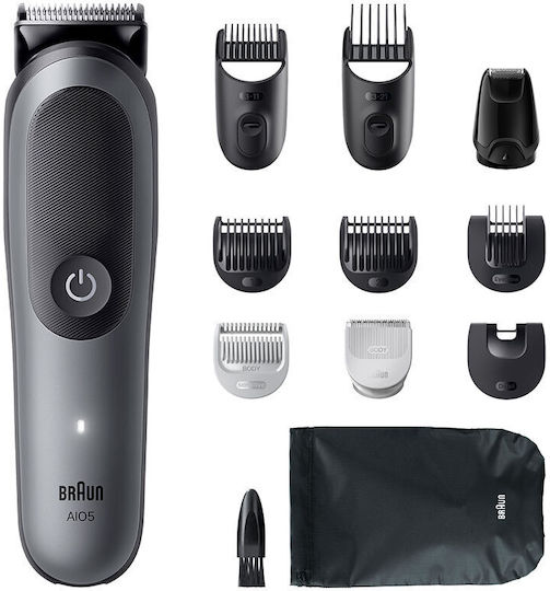 Braun Series 5 Wiederaufladbar Haarschneidemaschine Gray AIO5560