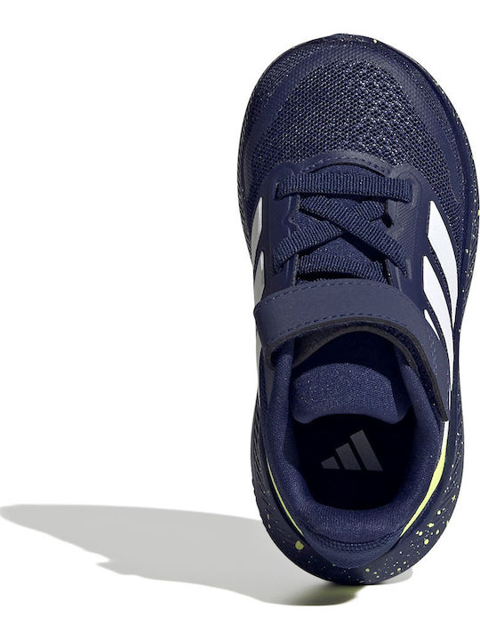 Runfalcon 5 Kids Sports Shoes Running with Hoop & Loop Closure Navy Blue