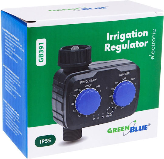 Green Blue Programator Pentru Irigații Chiuvetă Baterie 1 Ieșire