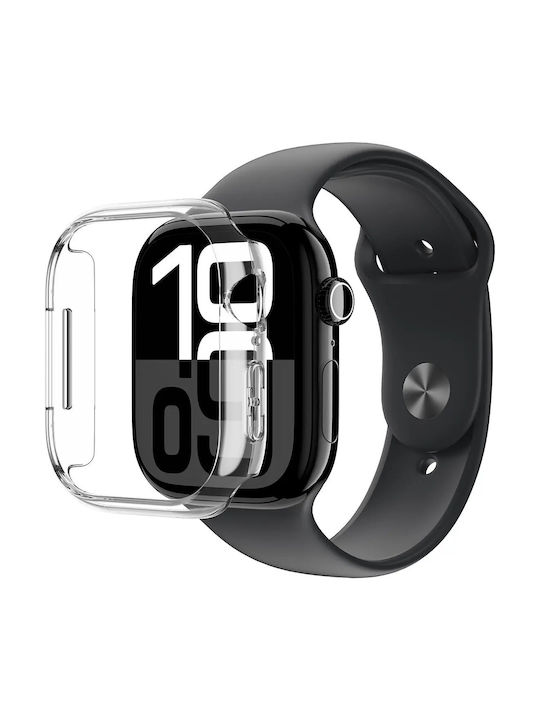 AmazingThing Minimal Plastic Case in Transparent color for Apple Watch 46mm