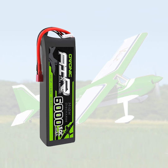 Baterie Li-Po 4s 14.8 V 6000 Mah Deans T Plug Conector FPV UAV Mașină RC Avion Drone Helicopter