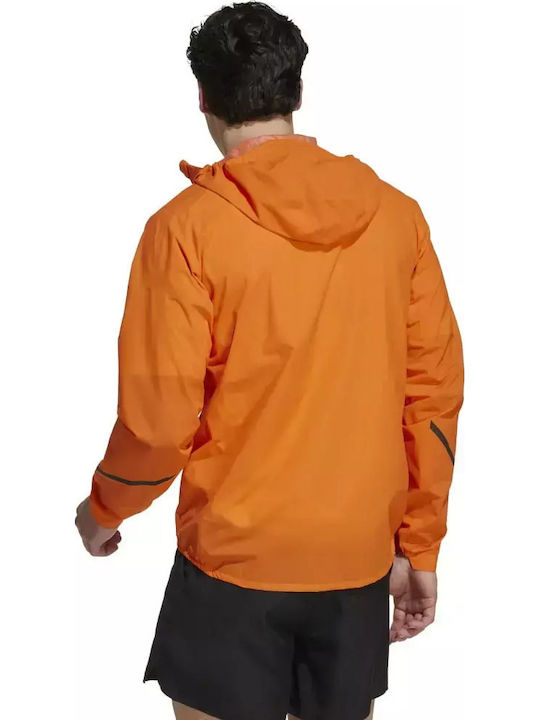 Terrex Xperior Athletic Jacket Waterproof Semi Impact Orange
