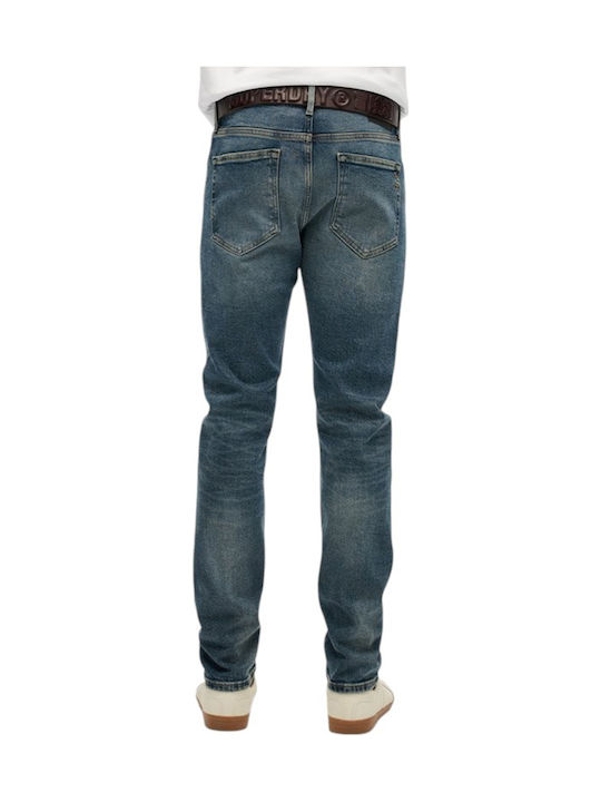 M D1 Pantaloni Jeans pentru Bărbați cu Croială Slim Blue