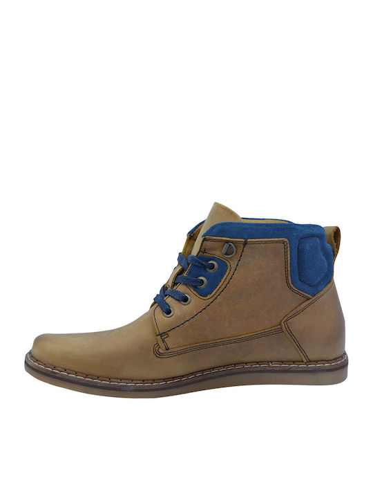 Leder Tabac Braun Herrenstiefel