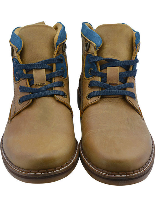 Leder Tabac Braun Herrenstiefel