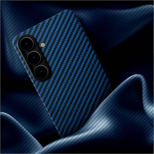 Nekit Umschlag Rückseite Aramid Fiber 1mm Blau (Galaxy S25)