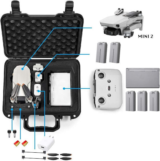 Βαλίτσα Μεταφοράς Μαύρη για DJI Mini 2 / Mavic Mini