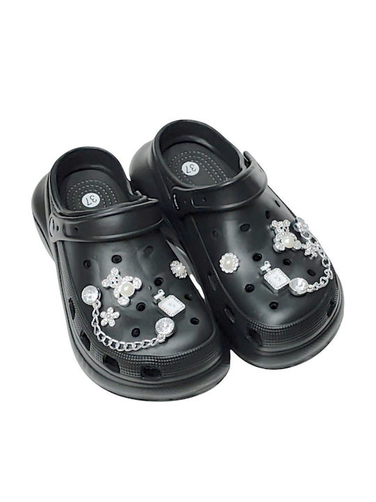 B-Soft Women's Clogs Black