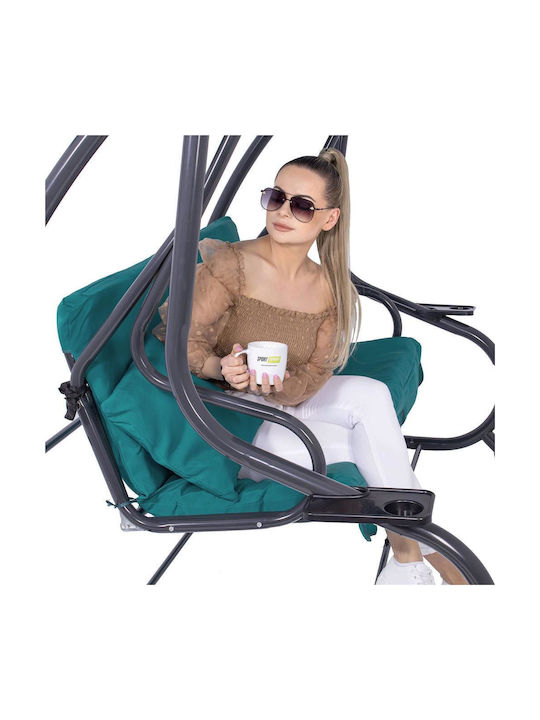 Metallic Swing Green with 280kg Maximum Weight Capacity