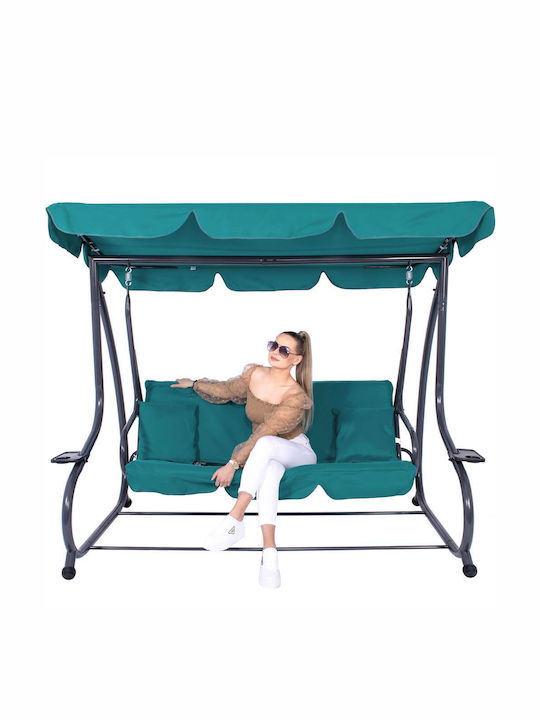 Metallic Swing Green with 280kg Maximum Weight Capacity