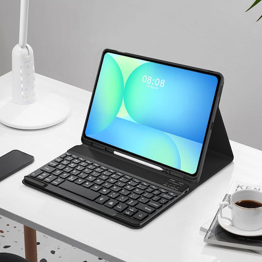 Tech-Protect SC PEN Flip Cover with Keyboard in English US Blacη (Galaxy Tab S10 FE+ Plus X620/X626B) F5906302368259
