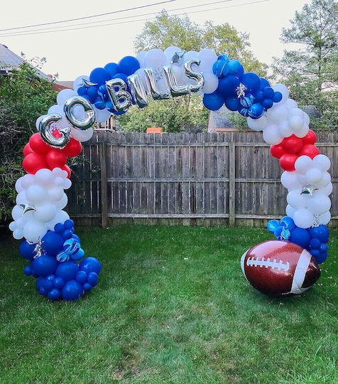 Arc de Baloane 2.4 M x 2.7 M Suport Metal Bază Pătrat 2 Sacose Greutate Accesorii pentru Balene Banda pentru Baloane Accesorii pentru Petreceri Decoratiuni