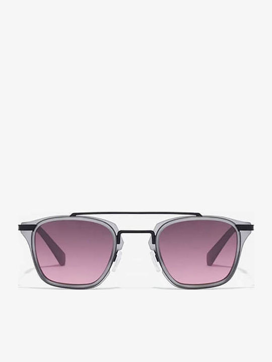 Hawkers Rushhour Damen Sonnenbrille mit Gray Gestell und Burgundisch Verlaufsfarbe Linse HKRS2098