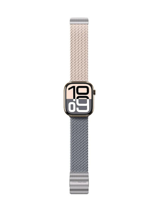 Set 2 Amazingthing Blend Band Apple Watch 45 46 49mm Pink-gray/pink