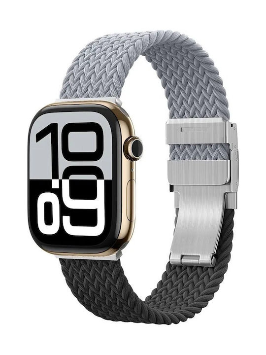 Комплект 2 Amazingthing Blend Каишки Apple Watch 45 46 49mm Сиво-черна/сива