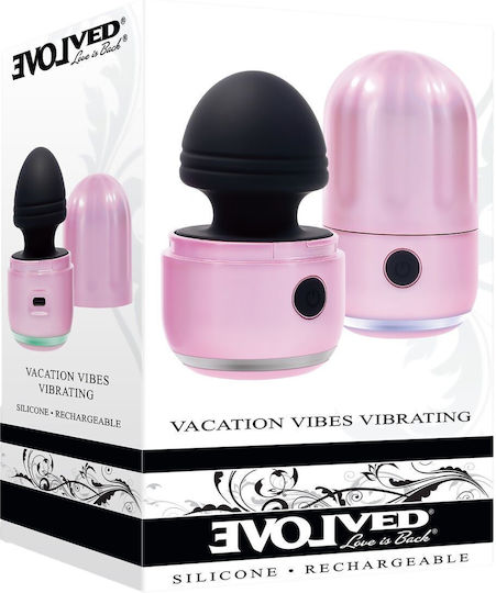 Evolved Novelties Мини Масажен Вибратор с Дистанционно Управление Розов
