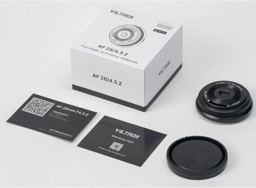 Viltrox Cadru complet Obiectiv Foto AF 28mm f/4.5 Clătite pentru