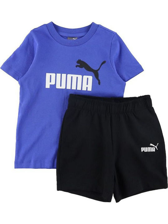 Kids' Set with Shorts Summer 2pcs Dark Blue