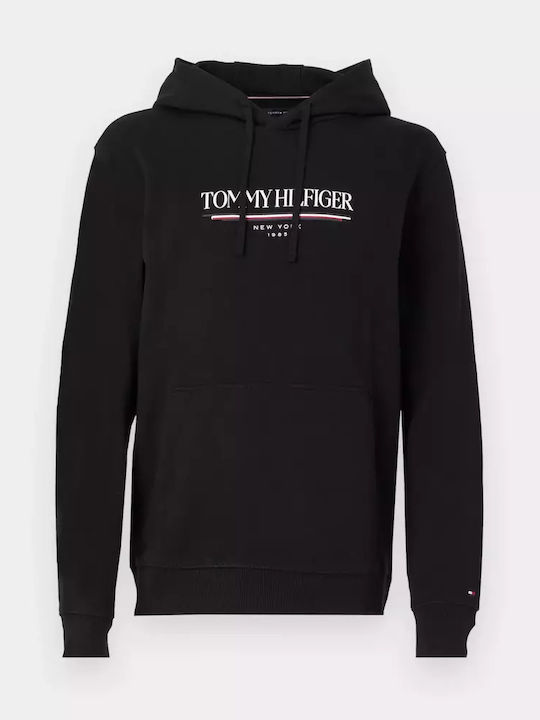 Sweatshirt with Hood Black