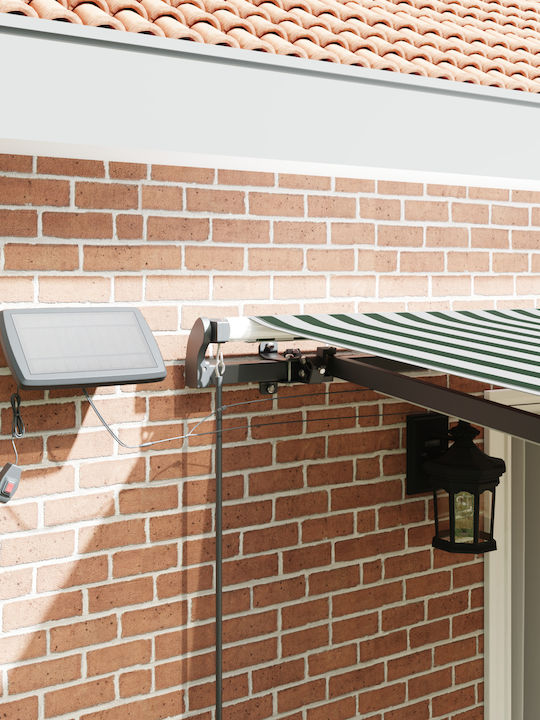 vidaXL Terrasse Zelt mit LEDs Grüne 4.5x3m