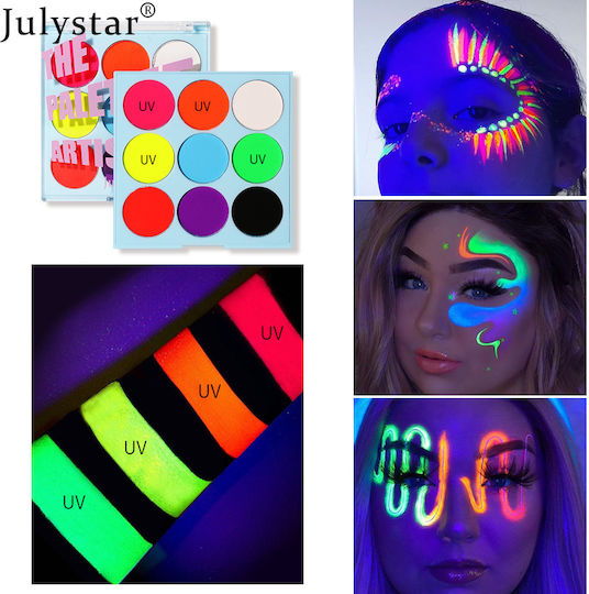 Julystar Paletă cu Farduri de Pleoape Formă Cremă