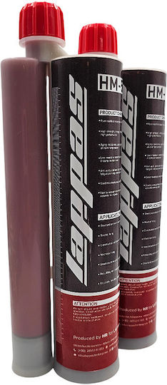 Lappas Hm-500 Silikon-Dichtungsmittel Hohe Temperatur Rot 390ml 1Stück