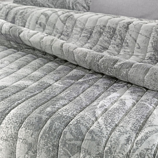 Guy Laroche Drama Κουβερλί Υπέρδιπλο Grey 220x240cm