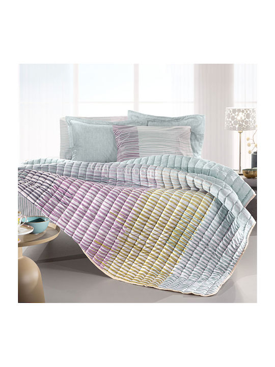 Guy Laroche Lorenzo Κουβερλί Υπέρδιπλο Multi 220x240cm
