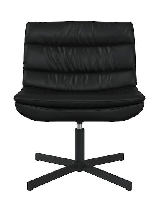 Stuhl in Schwarz Farbe 63x75x76cm 1Stück
