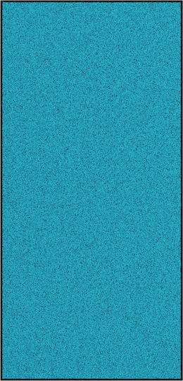 vidaXL Teppich Außenbereich Rechteckig Synthetisch,Polyester/Cotton/Leather Blue