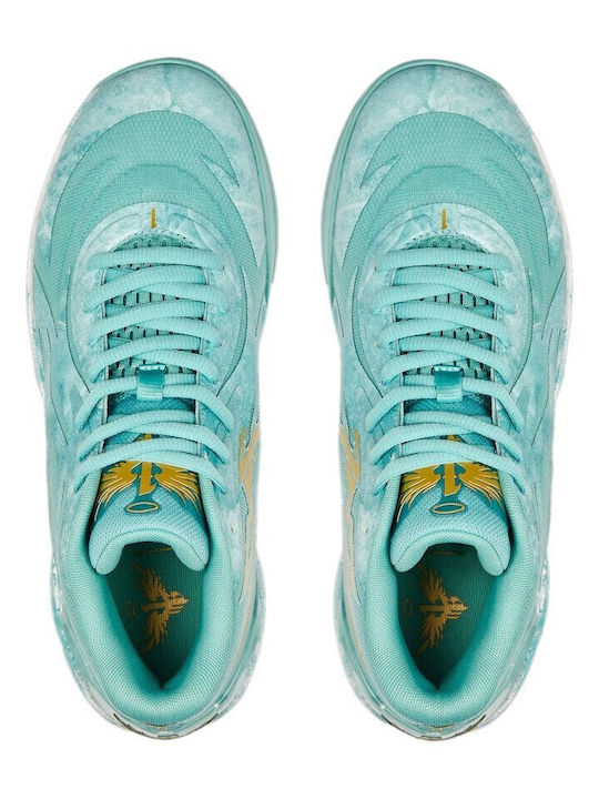MB.02 High Basketball Shoes Turquoise
