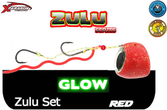 X-paragon Zulu Tenya Slider Set 80g Red Fluorescent
