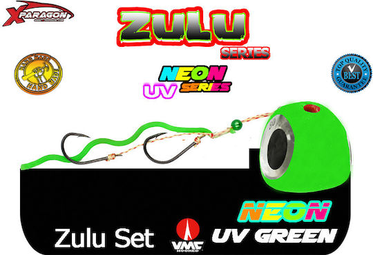 X-paragon Zulu Tenya Slider Set 100gr Green Uv Neon