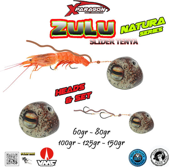 X-paragon Zulu Tenya Slider Set 60gr Nsbb Natura