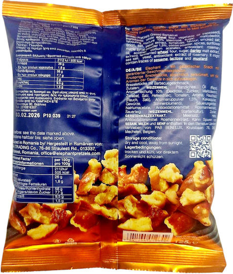 Elephant Pretzel Glazed Bbq 125gr