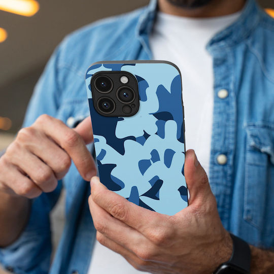 Sonique Camouflage Army Series Huawei Pura 70 Ultra Blue Mobile Phone Case