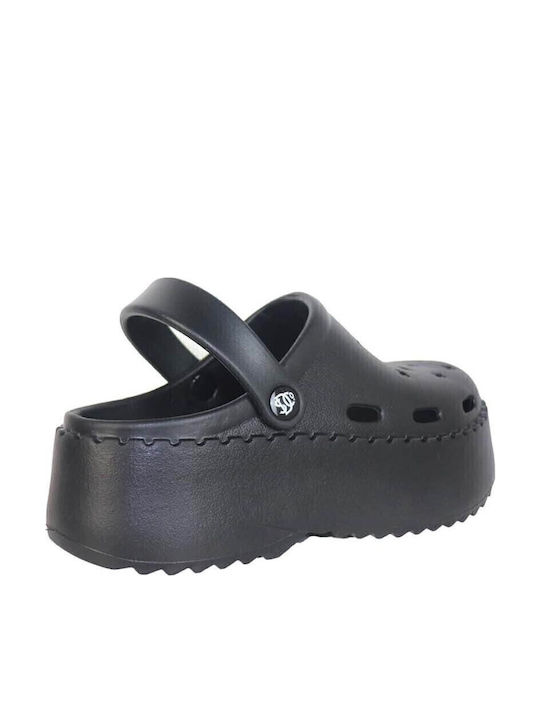Superdry Femei Sabot Negre