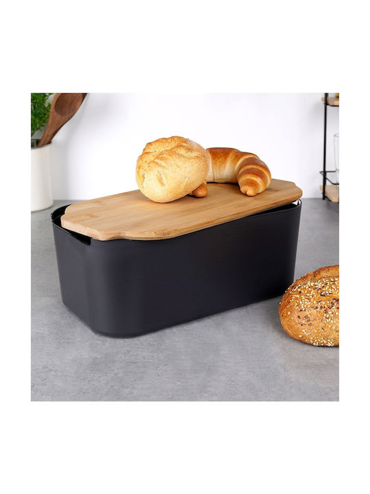 Black Bread Box Bamboo Board 259301