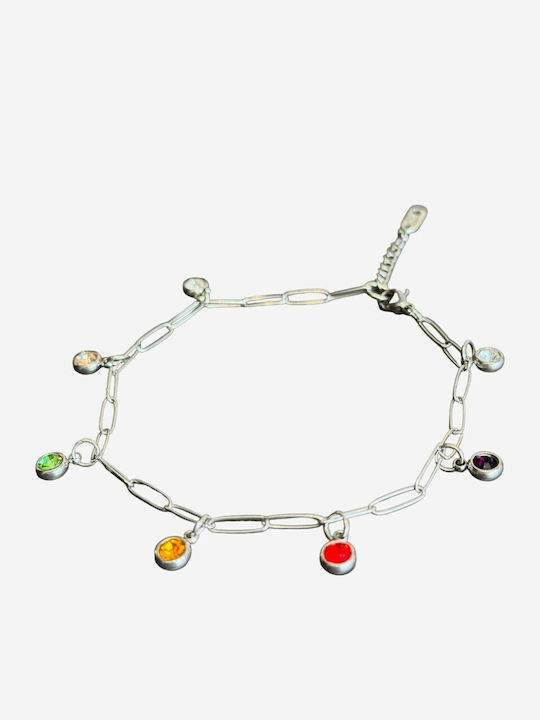 Fußarmband aus Stahl Fußarmband aus Stahl