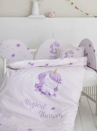 Nima Magical Unicorn Πάντα Κλασική Εσωτερική Λιλά 40x200cm