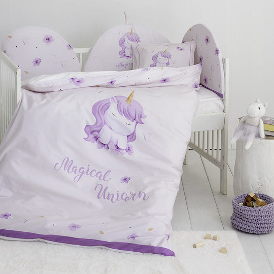 Nima Magical Unicorn Πάντα Κλασική Εσωτερική Λιλά 40x200cm