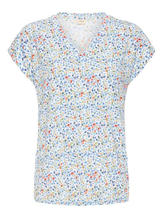 Women's T-shirt Cashmere Blue