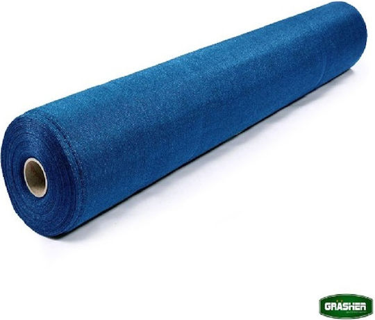 Grasher Ε125 Δίχτυ Σκίασης Μπλε σε Ρολό 1x50m 120gr/m²