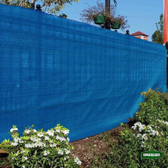 Grasher Ε125 Δίχτυ Σκίασης Μπλε σε Ρολό 5x50m 120gr/m²