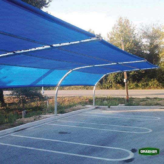 Grasher Ε125 Δίχτυ Σκίασης Μπλε σε Ρολό 5x50m 120gr/m²