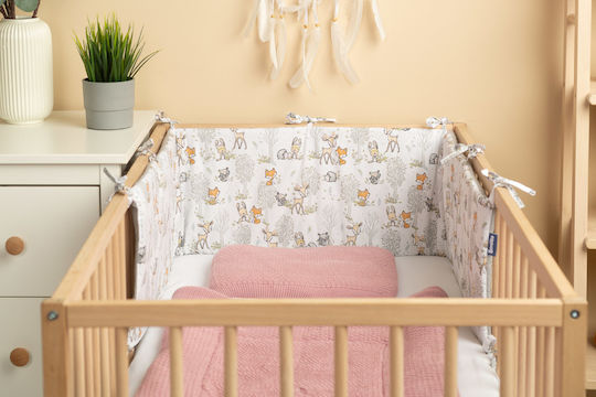 Sensillo Crib Bumpers Classic Inside Beige 30x180cm