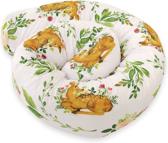 Bobono Пълни Люлка Змия Вътрешна Бяла 13x160см